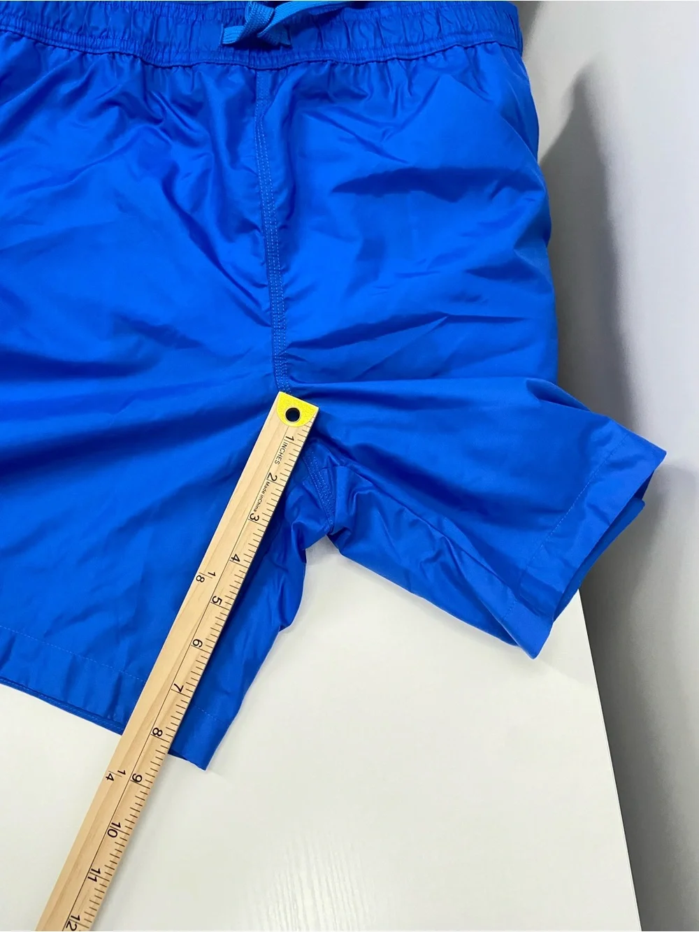 NWT Burberry Men's Martin Canvas Blue Boxer Swim Shorts XL 8084322